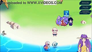 Intense Multisex Fuckery in Dragon Ball Kame Paradise 2