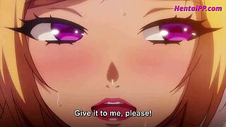 Hentai video with teen girl receiving creampie from stepdad