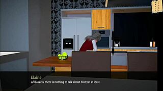 This erotic cartoon features a milf in family roleplay.