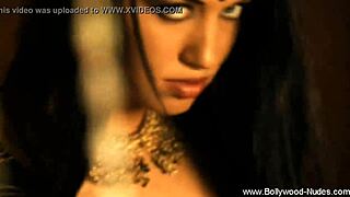 An Indian dancer who is young and just seductive is also an older woman