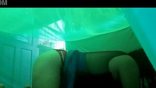 In a homemade video which shows a seductive stepmother waiting in bed and stimulating her breasts and buttocks to indulge in sexual contact with her stepson