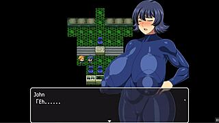 Huge Tits Strain Latex Spacesuit In Shipwrecked Hentai Game