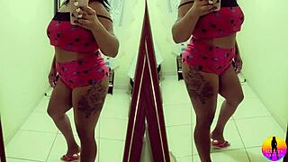 belly dance trailer with brazilian employee and big tits