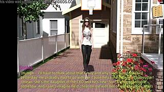 Wife and stepmother engage in intimate activities