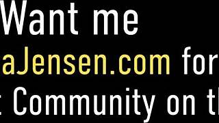 Jelena Jensen Bound, Tit Sucked By Samantha 😍