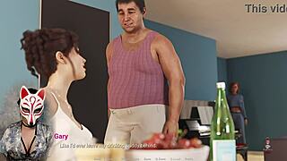 Visual novel of a sensual playthrough for a mature beauty
