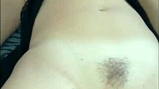 Intriguing Vibrator Toys for Mature Housewife with Natural Tits