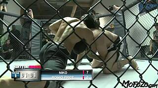 A busty model encounters a massive cock for sloppy blowjob and intense fucking