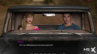 Redhead milf says 'give me that cock' and cums hard in hentai