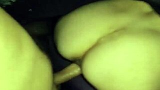 this milf wife is using a butt plug in pov anal scene