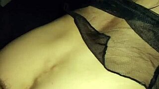 this milf wife is using a butt plug in pov anal scene