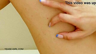 super cute blonde teen has huge orgasm