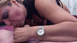 A satisfied pussy gets sucked and handjobs