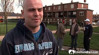 Hey, lucky stud, how’s that milf pleasing you outdoors?