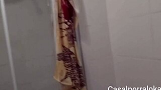 Emi Rippi Gets Quick Blowjob From Jeferson Dotado In Bathroom With Clothes Ripped And Big Ass