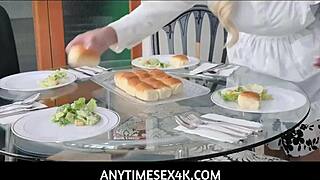 anytimesex4k - freeuse family group sex after dinner - kylie kingston kenna james rion king milf doggystyle fucking teen 18+ taboo blowjob hardcore fantasy