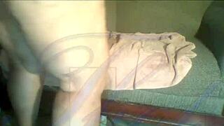 This threesome with granny and ebony black mama is wild