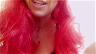 Mistress says, 'You deserve this punishment with jerk off instructions and anal'