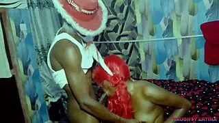 Full video on Red: Christmas day hardcore fucking and twerking