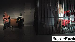 Watch Brooke Brand Banner Be Both The Cop And The Inmate
