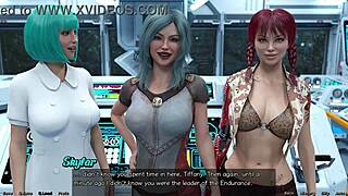 Holy Shit! Stranded in Space with Hot Indian Milf Action