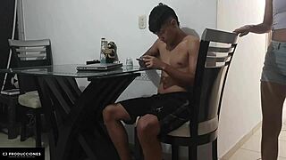 My horny stepsister craves to suck me off in part 1 of this madness.