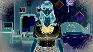 In katei kyoushi x saimin alternate end, the milf gets assfucked and creampied