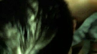 Stranger gives deepthroat to mature woman in public