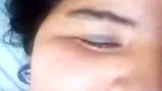 horny fat lady shows off on video call