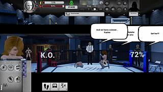 Curvy mature gives blowjob in survival episode