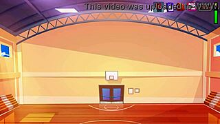 Visual novel, mature mom in 3d cartoon, wants my cum