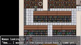 I watch Ayako scramble with strangers online, showing her big tits and ass in public hentai scene