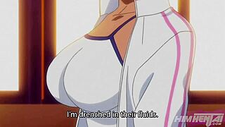 Sensei, your big cock doesn't fit in my tight pussy 😳