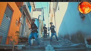 In this hentai anime, does the milf handle alien monster spitroast in ass with cuckold screaming?