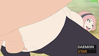 In this steamy anime sex scene, Tsunade’s big ass gets a hard pounding