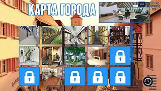 Sexy Slut Plays Photo Hunt Game Naked At Office.