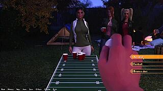 lake date with cute girl in 3d game outfit