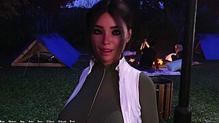 Big-boobed MILF Jill enjoys a romantic lake date with a cartoon character known as Dik 190