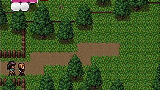 Big-boobed MILF cures zombie apocalypse in hentai game