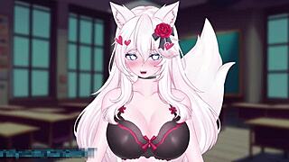 vtuber kanakovt wears vibrator in public asmr