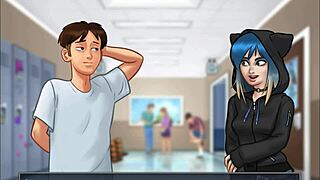 3D adult film Summertime Saga Chapter 49: My friend’s troubles with Eve