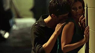 A mature woman with big boobs seduces her stepson