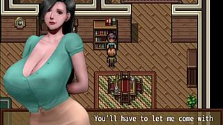 Rescuing two new hot girls from zombies in hentai game - zombies retreat part 3