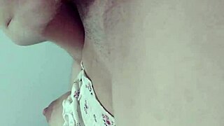 Beautiful big tits bouncing while I pleasure myself