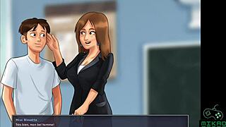 School’s in session in this Summertime saga episode 74