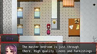 Redhead Milf Blocks Him With Giant Tits In Harem Game Ep 14