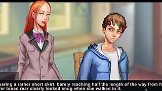 Taffy Tales Part 4: Anime Teacher Seduces with Big Assets