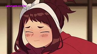 A mature woman seduces her stepson and gets him to cum inside her in this cartoon