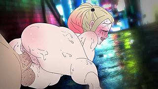 Joker and Harley's wild ride in animated hentai parody