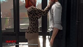 3D animated game with ripped clothes and 69 position